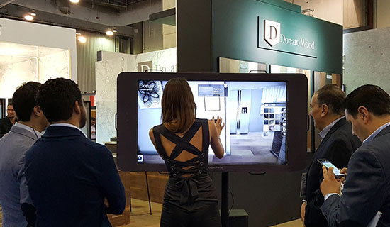 interactivos showroom digital pantallas touch
